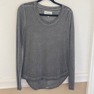 Public School • gray long sleeve